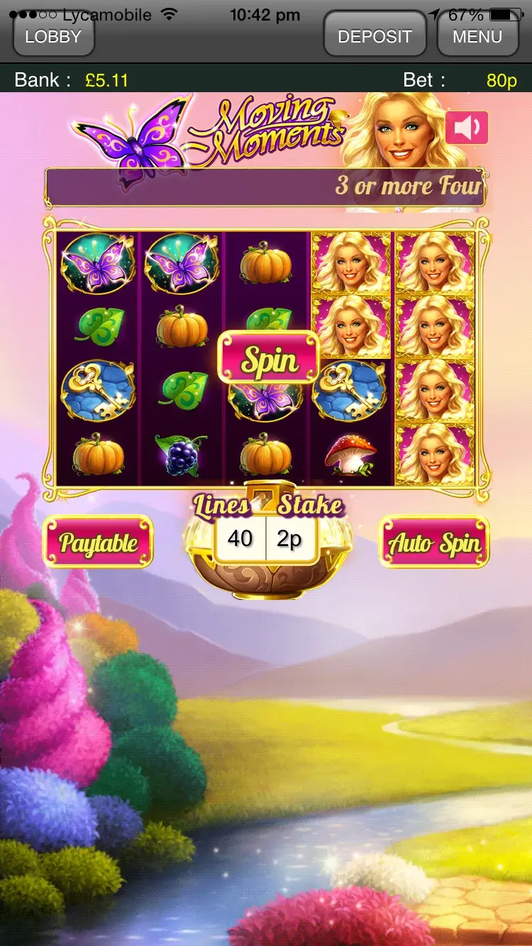 Dudespin screenshot